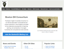 Tablet Screenshot of bostondh.org